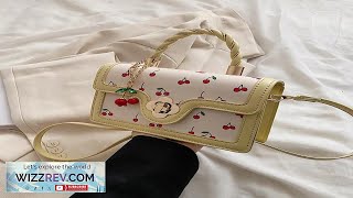 Women Bag Fashion Handbag New Trendy Niche Crossbody Bag Fashion Shoulder Bag Review [upl. by Edmanda]