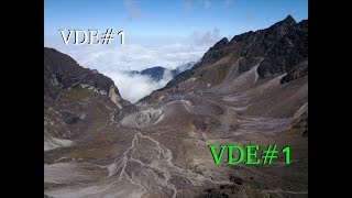 ¡Sobrevuelo del volcán Guagua Pichincha con un drone [upl. by Neirb]