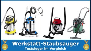 Die besten Werkstatt Staubsauger TOP 5 2024 🥇 TestVergleich Bosch Kärcher amp Einhell [upl. by Sutphin]