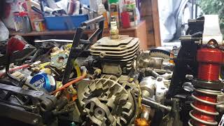 Zenoah G320RC 318cc Engine rebuild with ESP Race Ported G320RC 4Bolt Top End Kit 38mm 318cc [upl. by O'Connell431]