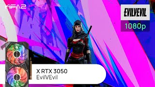 KFA2 X GeForce RTX 3050 Black  EvilVEvil  1080p Full HD разрешение [upl. by Nnalatsyrc820]