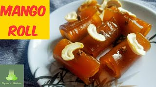 Mango Roll RecipeMango DesertTK [upl. by Nithsa493]