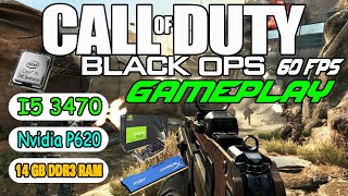 Call Of Duty Black Ops 1 Gameplay On Core i5 3470 Nvidia Graphics Card 2GB DDR5 128Bit Think4Games [upl. by Bonilla629]