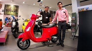 VESPA VXL125 CBS 2019 Review New Changes [upl. by Annoyi]