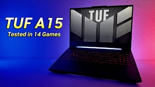 Asus TUF A15 2023  14 Games Tested  RTX 4060  R7 7735hs [upl. by Mcconnell]