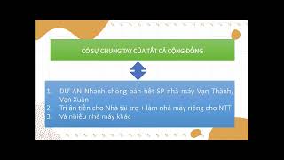 Kế hoạch tri ân NTT dự án Sạch hóa giá đỗ Việt [upl. by Asenav]