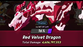 Red Velvet Dragon Team Guide 46 Billion Damage  Cookie Run Kingdom [upl. by Aldous]