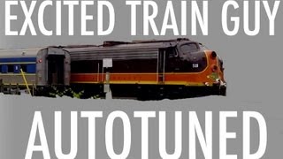 Excited Train Guy Autotune Song A Day 1325 [upl. by Couchman]