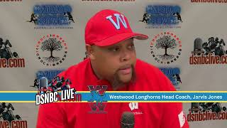 Westwood Longhorns Head Coach Jarvis Jones [upl. by Brendis]