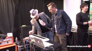 NAMM 15  ZVEX Effects Woolly Mammoth Pedal Thief amp Zvex Midi Light Show Demos [upl. by Acker]