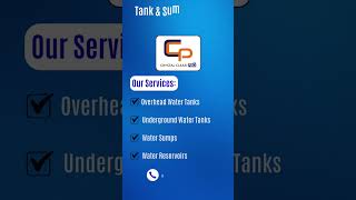 Tank amp Sump Cleaning Services in Chennai  Get DiwaliReady with Crystal Clear Pro tankcleaning [upl. by Aliemaj]