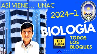 🔴 Solucionario EXAMEN DE ADMISIÓN Biología Universidad Nacional del Callao 2024 1 [upl. by Lalaj]