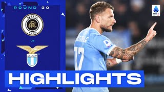 SpeziaLazio 03  Ciro Immobile’s scoring drought is over Goals amp Highlights  Serie A 202223 [upl. by Serdna376]