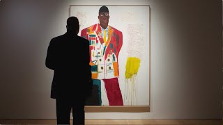 JeanMichel Basquiats MP Visits His Eponymous Portrait After 35 Years  Christies [upl. by Ansel]