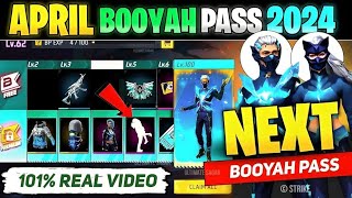 April Booyah Pass Free Fire  Free Fire Next Booyah Pass  FF April Month New Booyah Pass [upl. by Abihsot770]