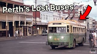 What Happened to the Perth Trolley Buses [upl. by Kilar]