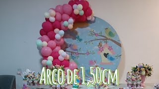 Como criar um arco de cano PVC de 150cm faça você mesmo diy comoeufaco decoration canopvc diy [upl. by Ilrac]