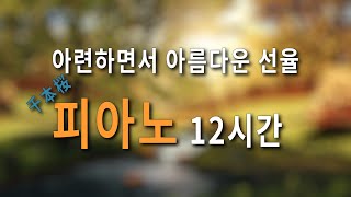 동양풍 뉴에이지 피아노 연주곡 Senbon Zakura 12시간 I 피아노 명곡 I 동양풍 음악 I 백색소음 I 공부 I 까페 [upl. by Handal]