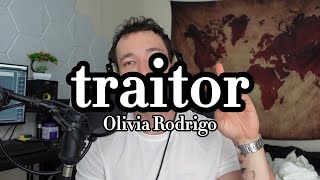 traitor  Olivia Rodrigo cover by Connor Philipp [upl. by Shushan]