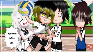 🍨Dont try to Bully her🍨MemeGachaclub•Kenma x FYn•Haikyuu auOriginalGamer boy get angry [upl. by Neelat]