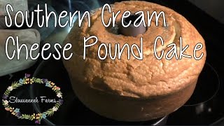 Southern cream cheese pound cake  Quick stepbystep recipe [upl. by Nabetse]