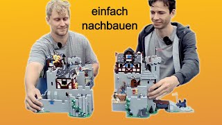 Burg Rodenstein aus LEGO® Das ultimative Kooperationsprojekt mit evilMedieval 😎🏰 [upl. by Hickey]