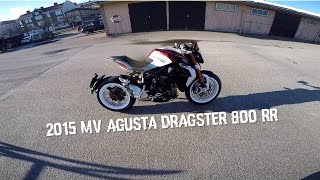 2015 MV Agusta Dragster 800 RR Ride [upl. by Bopp]