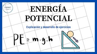 Energía Potencial Gravitatoria  Calculo de Energía Potencial [upl. by Bowra413]