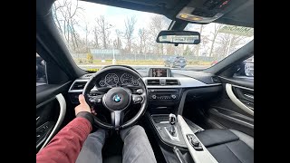 2014 BMW 320i Sedan POV driving Virginia [upl. by Brackett775]