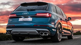 FINALLY 2021 AUDI SQ7 507HP  MOST POWERFUL Q7 EVER THANK YOU AUDI V8TT Petrol beast in detail [upl. by Elegna]