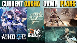 Upcoming Gacha Games Plan  Ash Echos  Haze Reverb  Girls Frontline 2  Sword of Convallaria [upl. by Hourihan463]