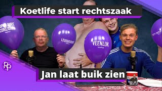 Jan Roos laat zijn buik zien amp Koetlife start een rechtszaak  RoddelPraat 47 [upl. by Brawley]