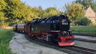 Sommerdampf in Eisfelder Talmühle HSB Harzer Schmalspurbahnen [upl. by Eide]