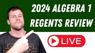 2024 Algebra 1 Regents Review [upl. by Sayce465]