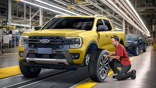 How They Build US New Best Seller PickUp Truck  Ford Ranger Production Line [upl. by Darian]