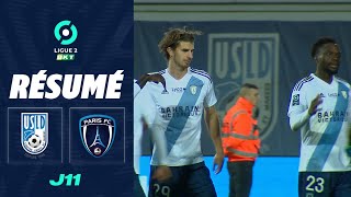 USL DUNKERQUE  PARIS FC 1  3  Résumé  USLD  PFC  20232024 [upl. by Auj]