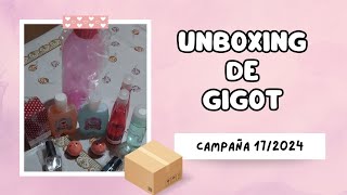 Unboxing de Gigot Campaña 172024 😊argentina gigot parati videos youtube [upl. by Kwan457]