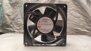 Old 2001s PAPST Fan TYP 4650N 230V50Hz 120mA 19W 2500rpm 2socket 12038 SB Made In Germany [upl. by Arotahs295]