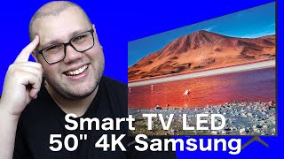 Smart TV LED 50quot 4K Samsung LH50BETHVGGXZD 2 HDMI 1 USB Wi Fi Tyzen Mais Informação [upl. by Eneliak]