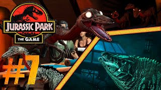 Troodon and Tylosaurus  Jurassic Park The Game  Ep7 [upl. by Annahael]