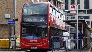 London Buses  Route 210  Brent Cross to Finsbury Park [upl. by Riobard245]