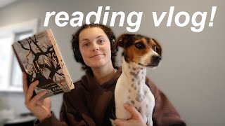 cozy fall reading vlog 🍂📖☕️ spoiler free [upl. by Cello]