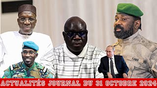 Journal don kibaru du 31 octobre 2024 par Kassim Traoré [upl. by Rosanna]