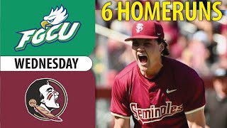 Florida Gulf Coast vs Florida State Baseball Highlights  College Baseball Highlights 2024 [upl. by Florinda685]