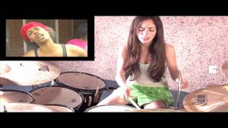 BED INTRUDER SONG  DRUM COVER BY MEYTAL COHEN [upl. by Sheepshanks133]