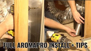 FULL AROMAPRO INSTALL WALKTHROUGH [upl. by Lisabeth]