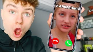 CALLING KARINAOMG OMG SHE ANSWERED SIS VS BRO RonaldOMG GamerGirl amp Karina Kurzawa [upl. by Gilberta663]