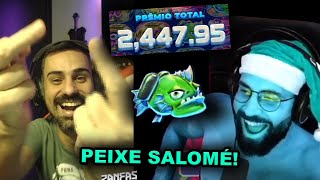 ZANFAS SMZINHO E A SAGA DO PEIXE SALOMÉ KKKKKKKK [upl. by Aihc820]