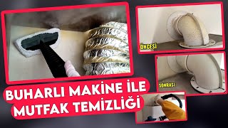 Bayram Temizliği  Buhar Makinesi ile Temizlik  Davlumbaz Ocak Temizliği [upl. by Jannelle435]