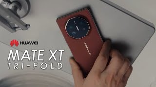 Huawei Mate XT 😱 🔥 Triple Folding Phone OFFICIAL [upl. by Ytoc]